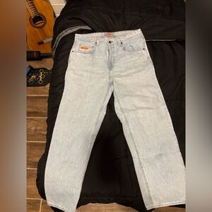 Zumiez EMPYRE Light Blue baggy jeans